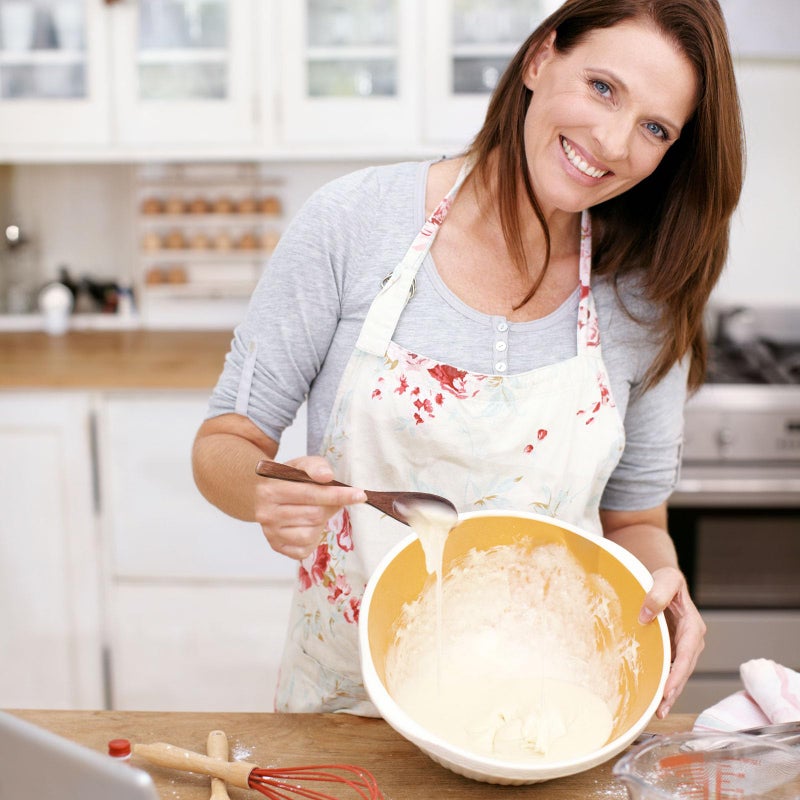 HANSGO Small Wooden Spoons, 6PCS Small Soup Spoons Serving Spoons Wooden Teaspoon for Coffee Tea Jam Bath Salts, 6" - Image 4