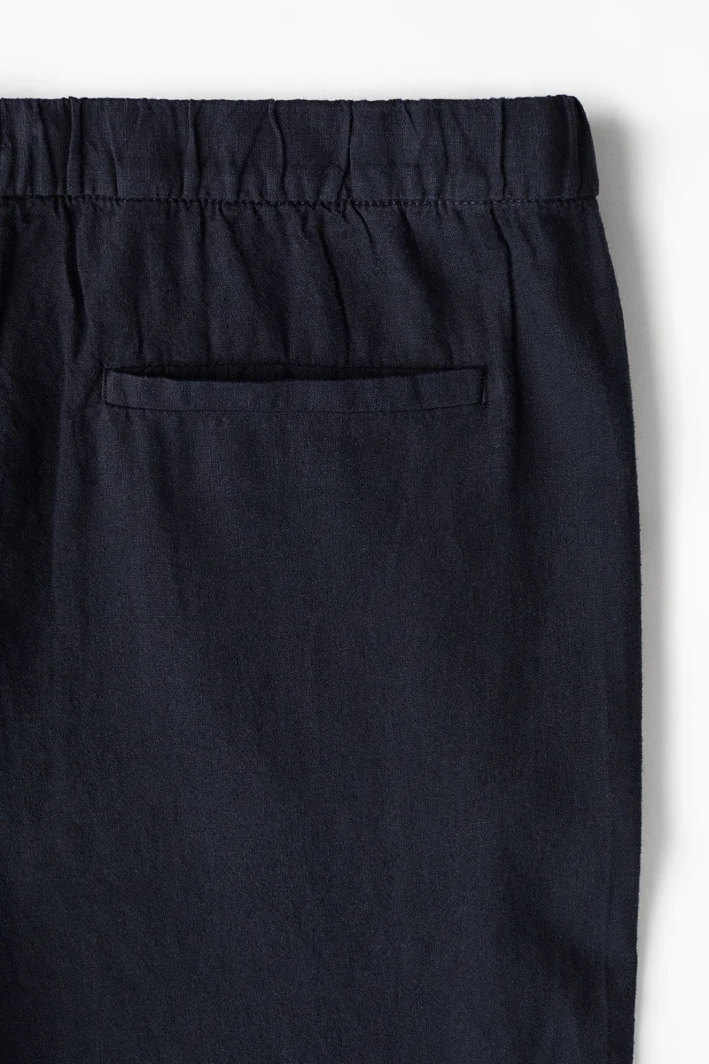 H&M Regular Fit Linen-mix trousers