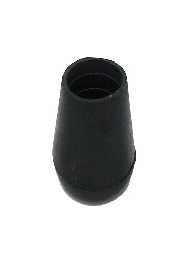 PCP Replacement Walker or Commode Tips, 7/8 inch / 2.2 cm Diameter (Black, Set of 4) - Image 2