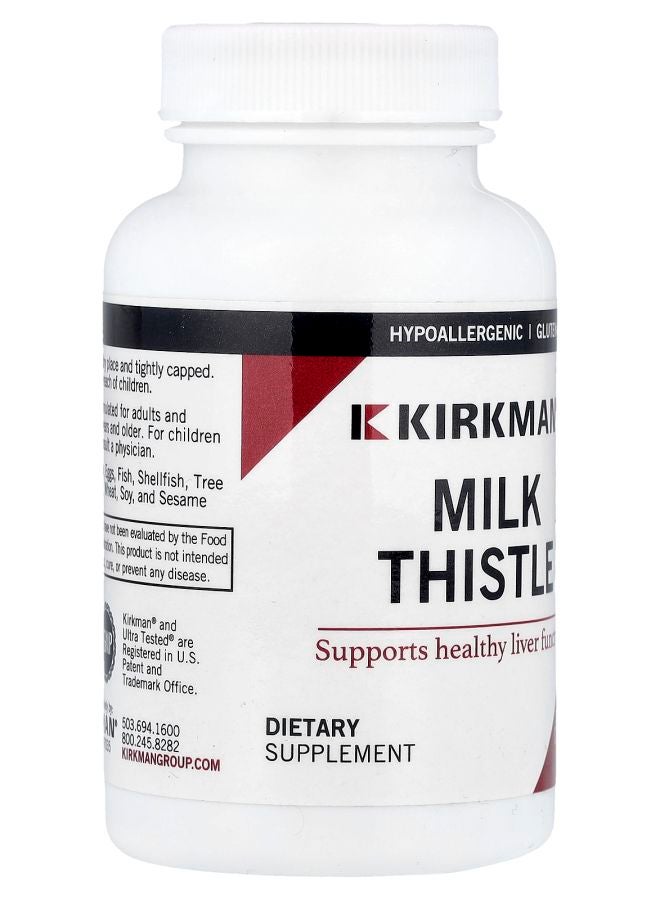 Kirkman Labs Milk Thistle 100 Capsules - Image 2
