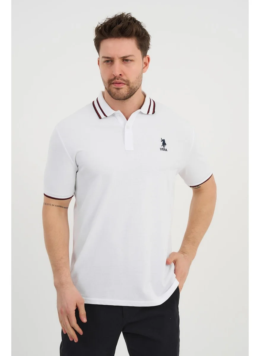 Alexander Gardi Polo Collar Button Detail T-Shirt