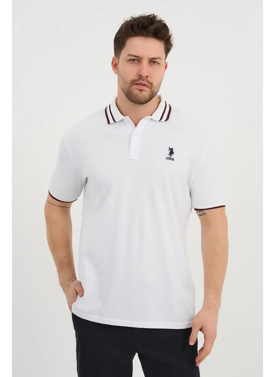 Alexander Gardi Polo Collar Button Detail T-Shirt