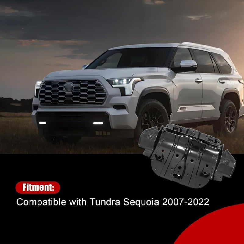 FZJDSD Black Front Engine Skid Plate Under Guard 514100C010 for Toyota Tundra Sequoia 5.7L V8 (2007-2022) - Image 2