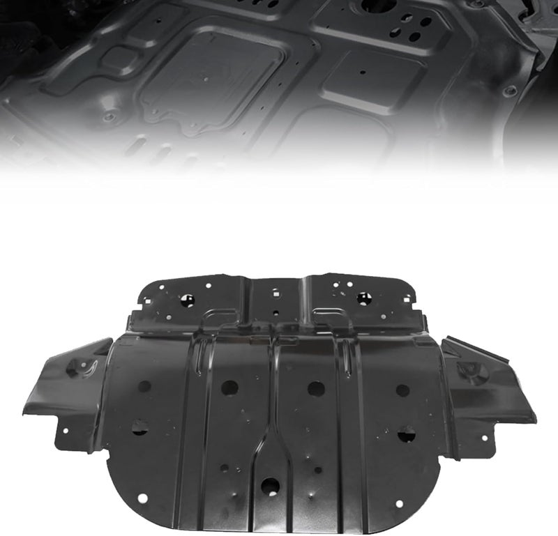 FZJDSD Black Front Engine Skid Plate Under Guard 514100C010 for Toyota Tundra Sequoia 5.7L V8 (2007-2022) - Image 1