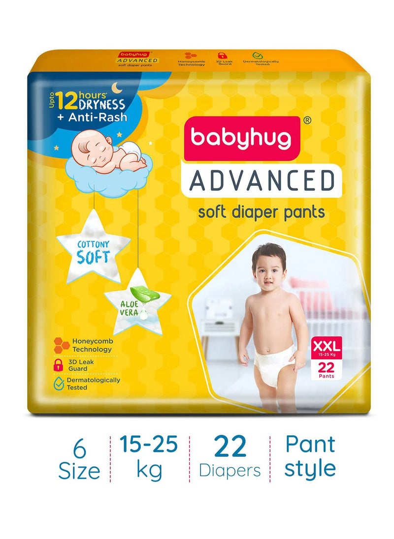 Babyhug Advanced Pant Style Diapers with Aloe Vera, Size 6 - 22 Pieces - pzsku/Z6FD0AE9409C558EE90EDZ/45/_/1740945215/b472c598-cc2c-4ffb-be27-14009ed75d4c