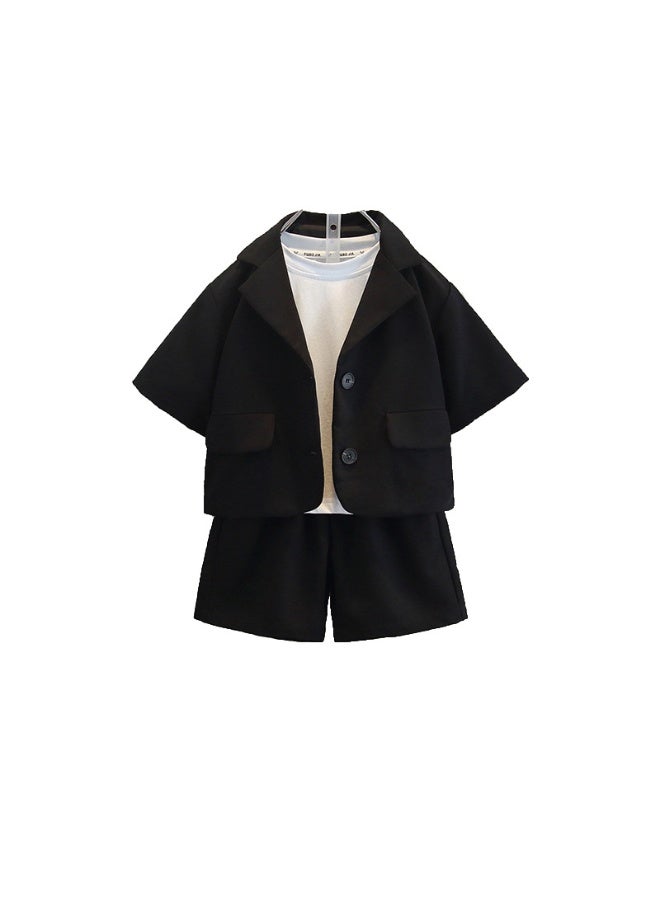 Shougu Boys' Fashionable Suit Vest Set  - Image 1