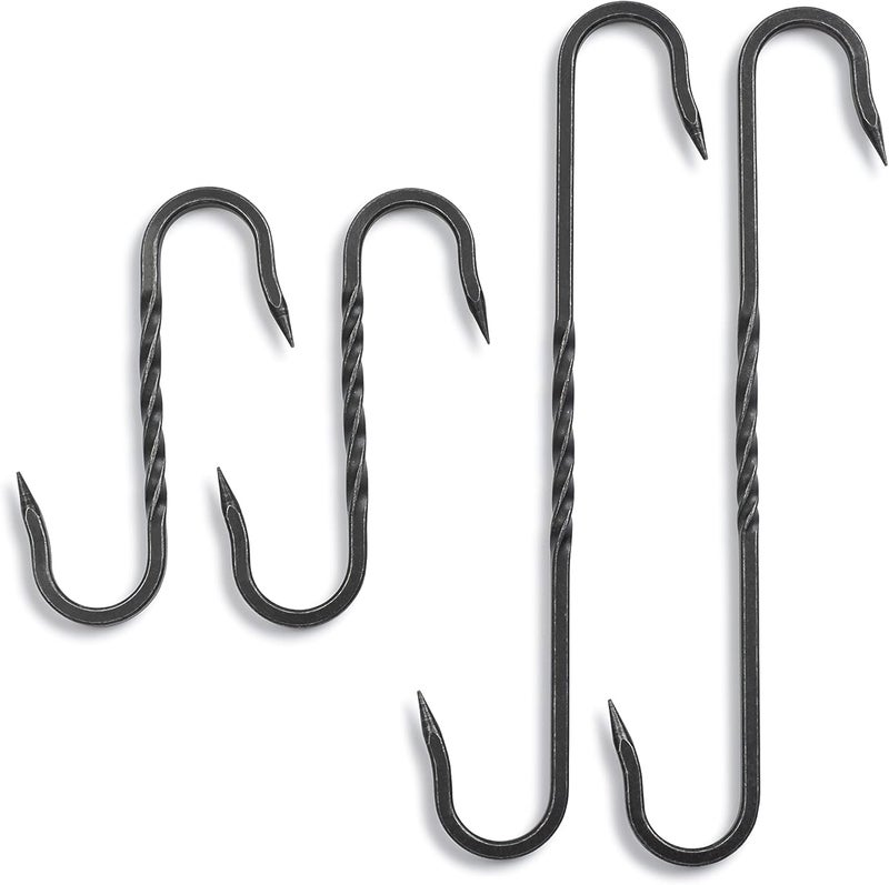 BareBones Cowboy Grill S-Hook Set with Stainless Steel Chains - Image 3