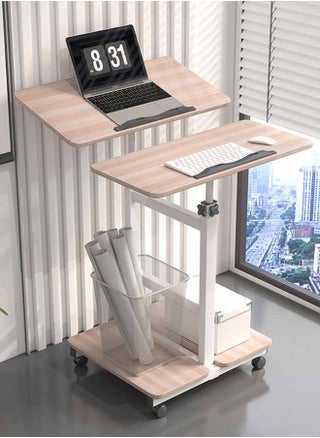 Standing Computer Desk Office Study Home Mobile Lifting Simple Desk Retractable Bedside Table Storage Rack - pzsku/Z6FD110CD5BCDA0E31E1BZ/45/1741862661/fed277af-91cb-477e-9a39-54dc67611f75