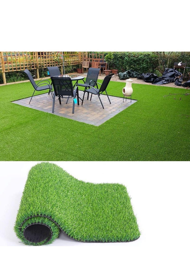 Generic 𝐅𝐅𝐃 Premium Artificial Grass Carpet 30mm – Realistic Green Turf, 2m x 1m to 2m x 25m | Ideal for Home, Garden, Playground, Patio, Pool  Balcony | Fade-Resistant, Pet-Friendly, Low Maintenance  - Image 2
