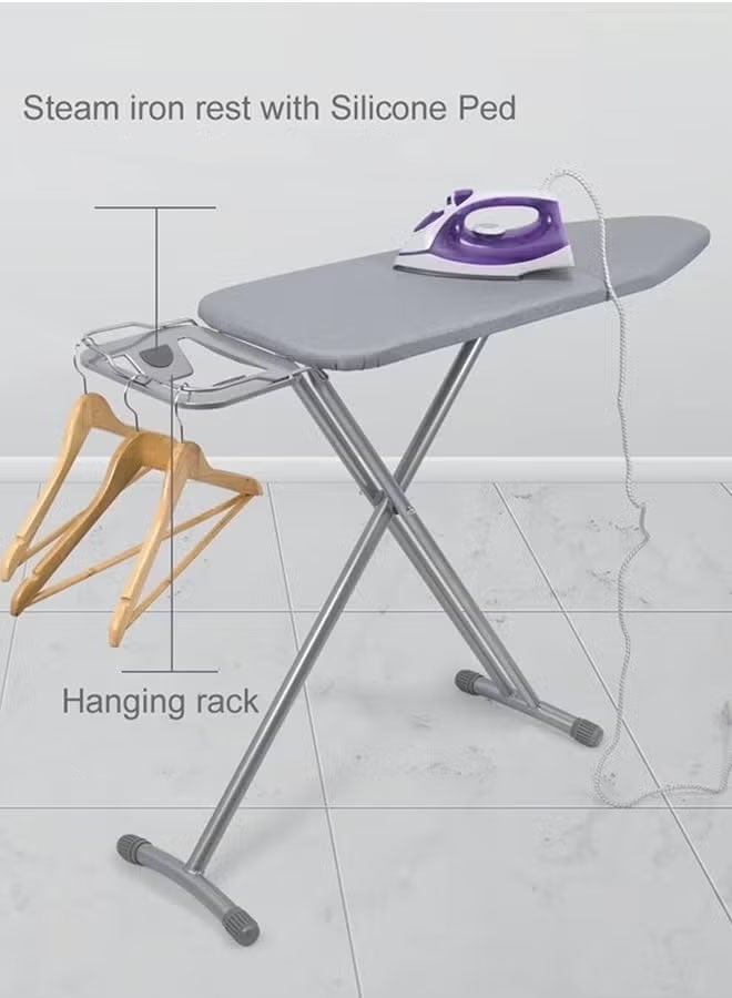 Cady One Ironing board and table with a Grey heat-resistant cover. Fabric size: 102 x 33 cm - Image 2
