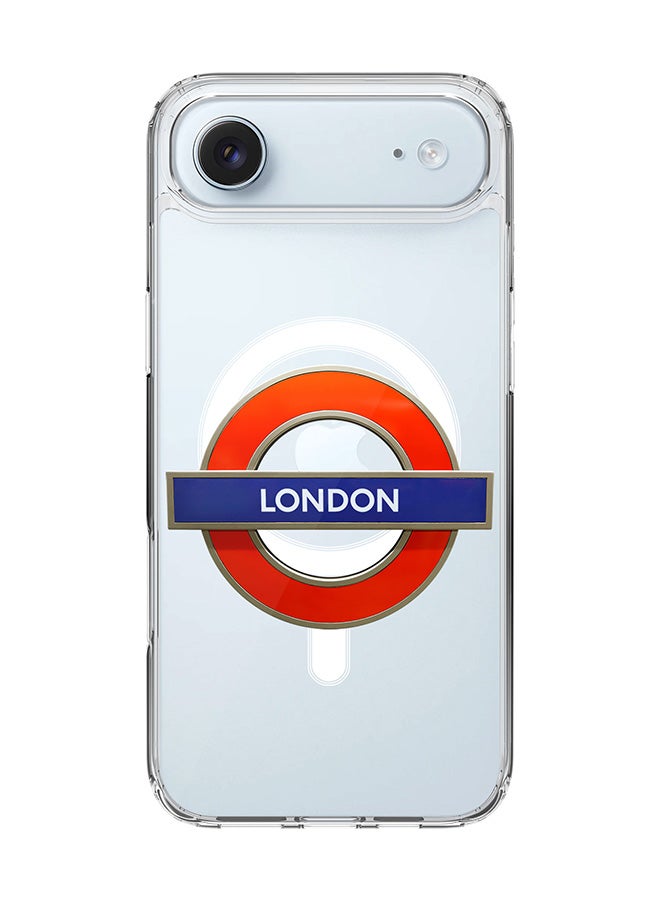 Stylizedd Classic Clear MagSafe Case for iPhone 17 Air , Hybrid Soft Case Flexible Edges Anti Drop TPU PC Gel Thin Transparent Cover [ Designed for iPhone 17 Air ] - Mind The Gap