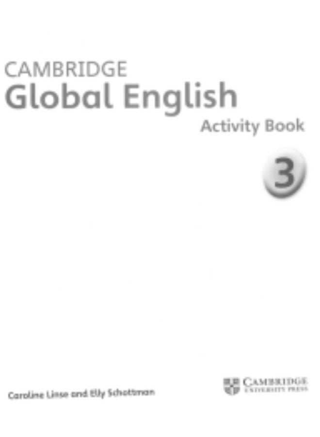 Cambridge Global English - English as a Second language Course _ level 3_ activity book - Image 1