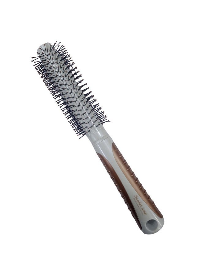 Scarlet Line - Round Hair Brush, Detangling Brush Wet Hair Brush For Curling Blow Drying Styling All Hair Types - Image 1