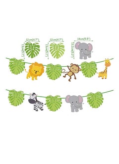 Highland Jungle Theme Happy Birthday Banner for Decoration  - Image 3