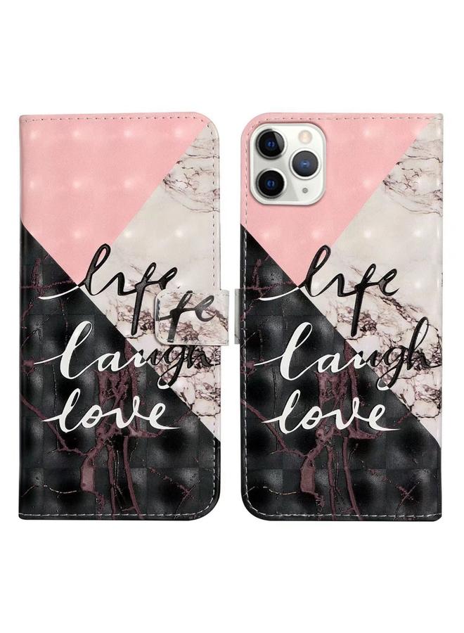 S-TOP Case For iPhone 12 / 12 Pro Oil Embossed 3D Drawing Leather Phone Case - Image 1