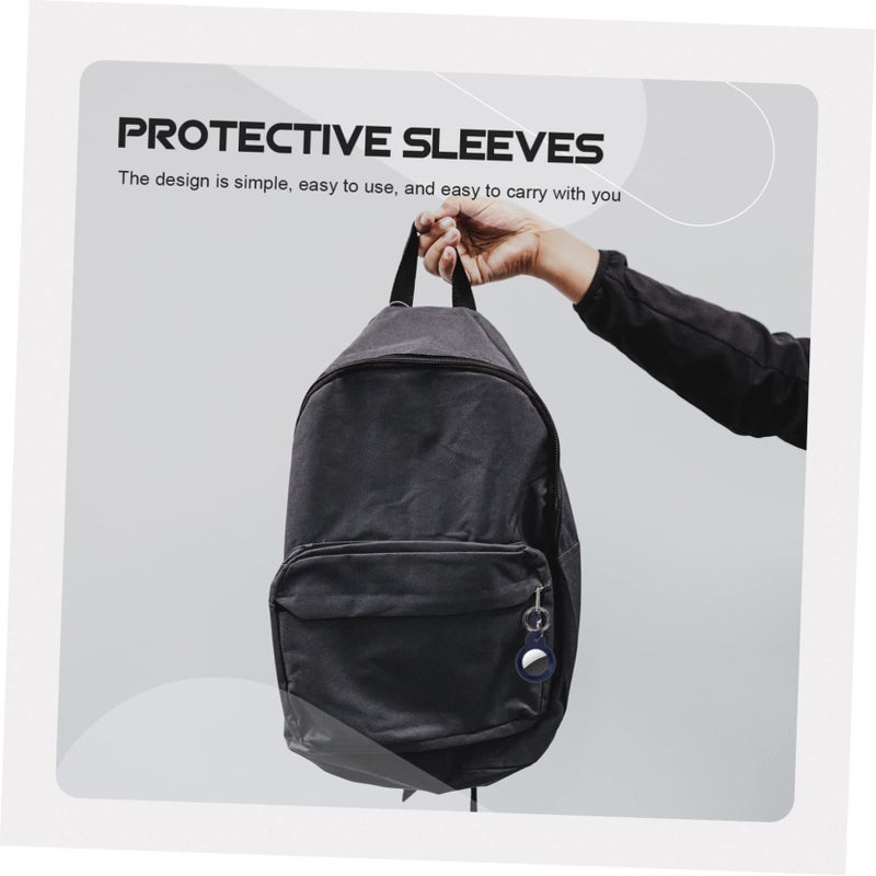 Protective Air Tag Covers 3 Sets Black Blue 82x40mm Fit Airtag - Image 4