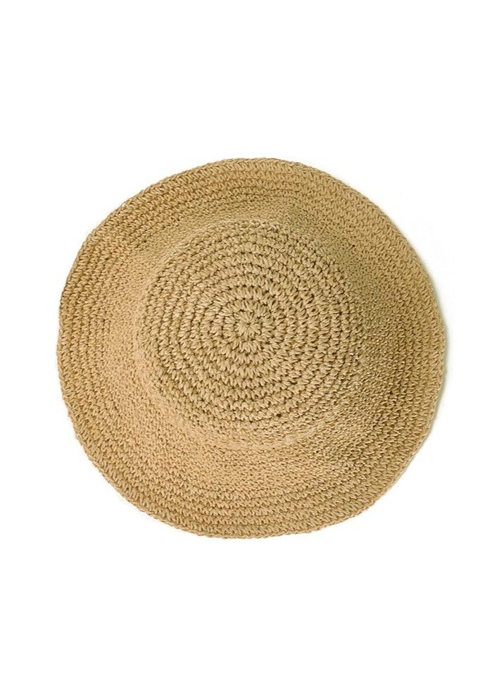 DUNISO Womens Sun Hats Wide Brim Summer Beach Hat For Women Foldable Travel Straw Hat UPF50+ - Image 5