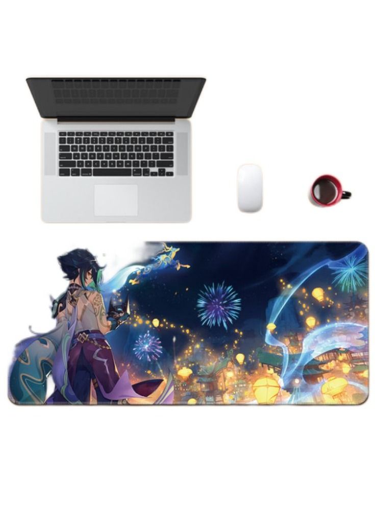Genshin Impact theme game mouse pad