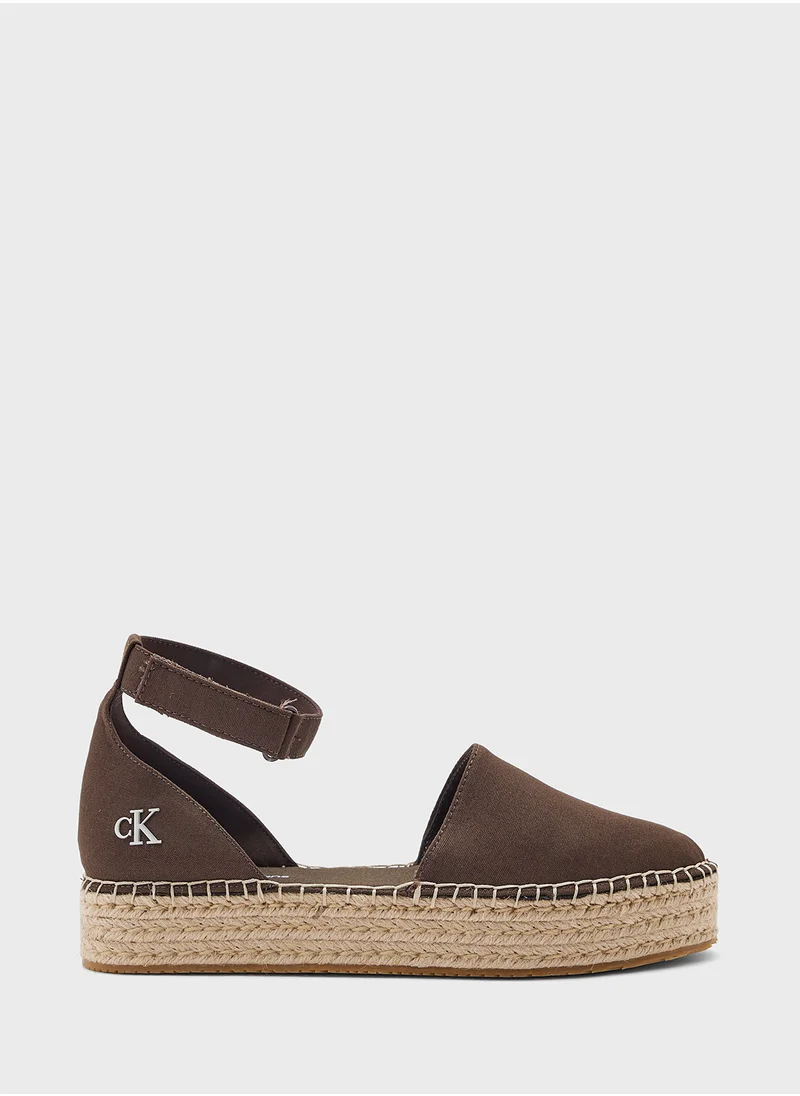 Calvin Klein Jeans FLATFORM SLING ESPADRILLE
