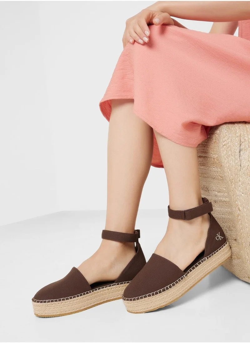كالفن كلاين جينز FLATFORM SLING ESPADRILLE
