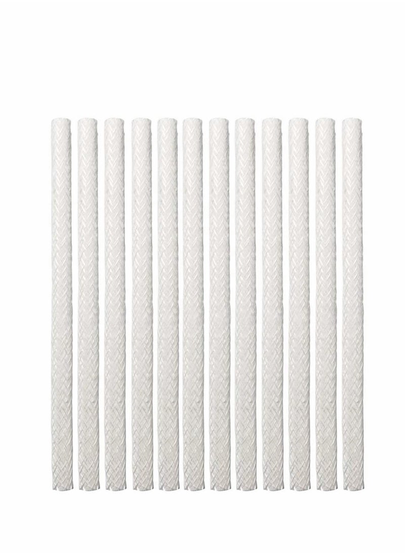 Generic 12 Pack Replacement Fiberglass Wicks for Outdoor Tiki Torches and Garden Oil Lamps  - Image 1