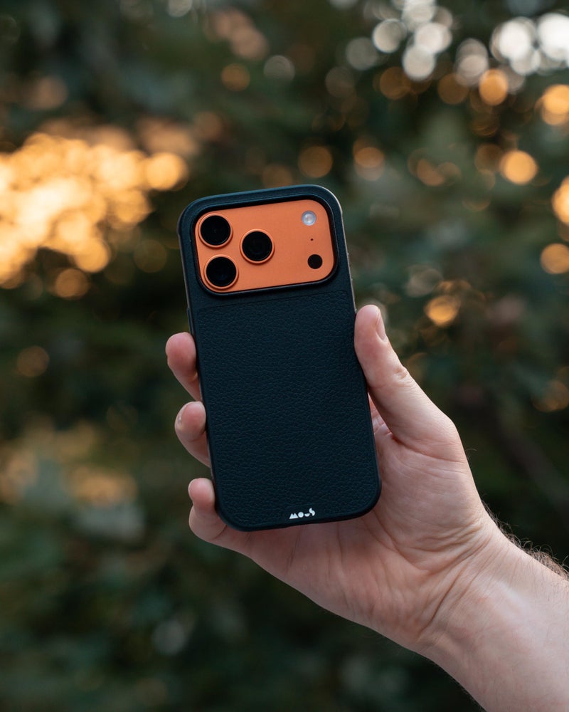 Mous for iPhone 17 Pro Max Case, Compatible with MagSafe - Limitless - Protective Black Leather Cover for iPhone 17 Pro Max - Shockproof, Full Camera Protection, Anti-Scratch Back, Black - Image 4