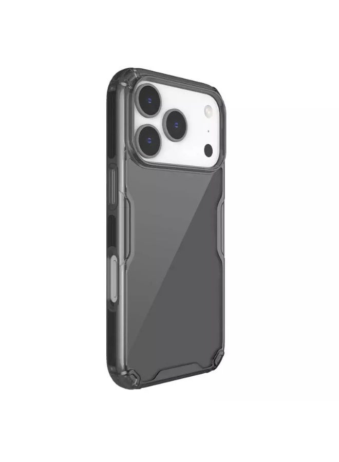 Nillkin Nature TPU Pro Series case for Apple iPhone 17 Pro 6.3 (2025) - Transparent Black - Image 5