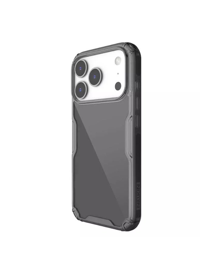 Nillkin Nature TPU Pro Series case for Apple iPhone 17 Pro 6.3 (2025) - Transparent Black - Image 3