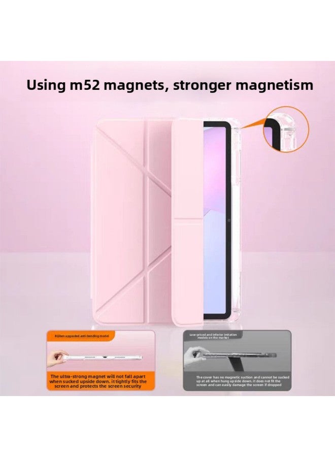 Suitable For Tablet Protective Case With Pen Protective Case Folding Magnetic Pen-Color:Black Y Fold High Transparency-Applicable Model:Pro 11inch (2018/2020/2021/2022 Models) Universal - Image 4