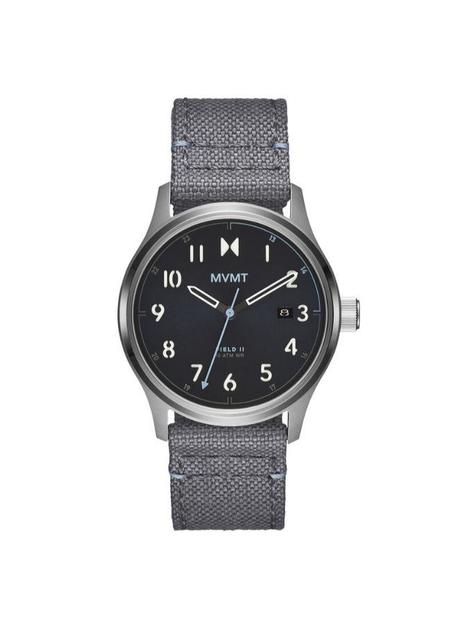 MVMT ROUND ANALOG MEN'S BLUE CASE WATCH - 28000365-D - Image 1