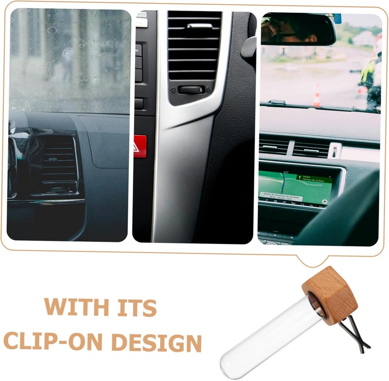 Luxshiny Car Air Vent Flower Vase Decorative Vase for Fresheners Auto Vent Clip Ornament - Image 3