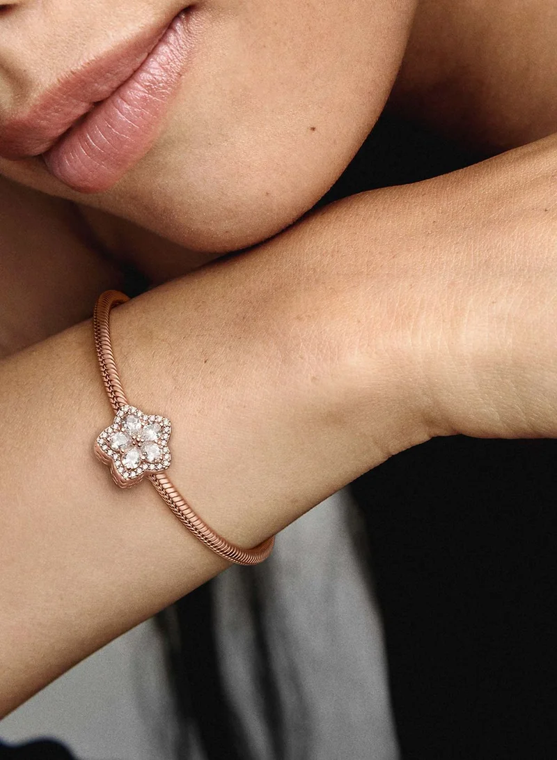 PANDORA Sparkling Snowflake PavÃ© Charm