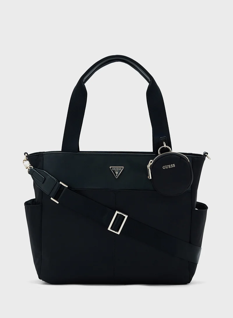 GUESS Eco Gemma Travel Tote Bag
