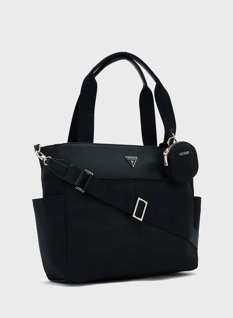 GUESS Eco Gemma Travel Tote Bag