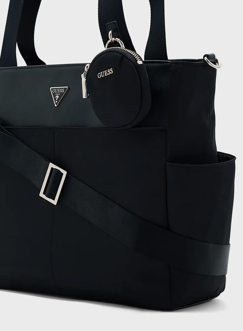 GUESS Eco Gemma Travel Tote Bag