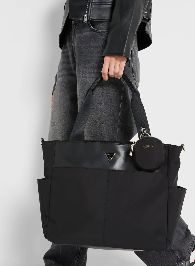 GUESS Eco Gemma Travel Tote Bag