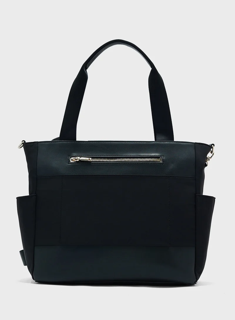 GUESS Eco Gemma Travel Tote Bag