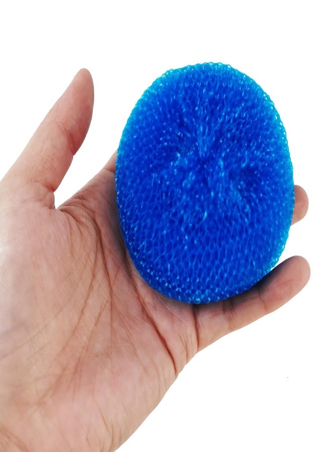 TIHOOD 30PCS Scrubbing Pads Non Scratch Dish Scrubber Round Scouring Pad Assorted Color Washing Scrubbers Kitchen Cleaning Tools Pot Scour for Household - Image 3