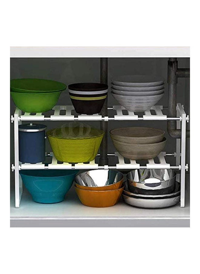 AMERTEER Under Sink Organizer White 700grams - Image 4