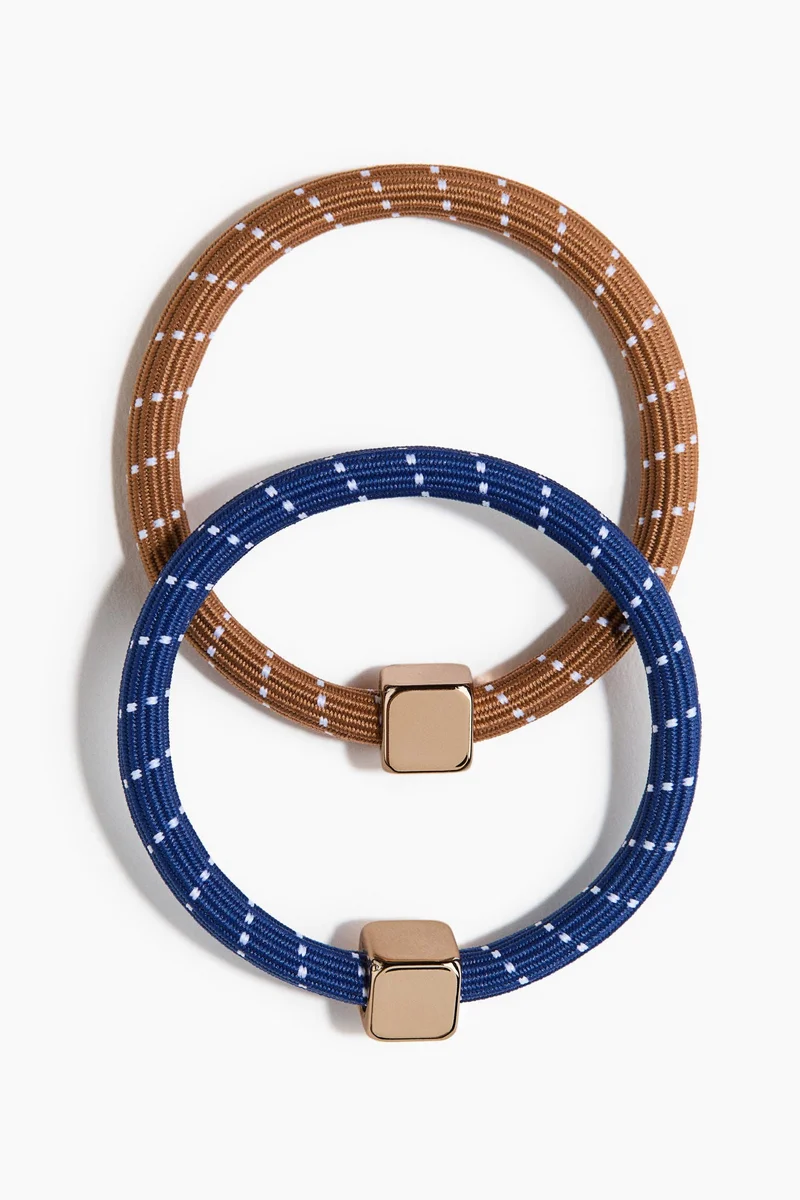 اتش اند ام أربطة شعر - عبوة من قطعتين