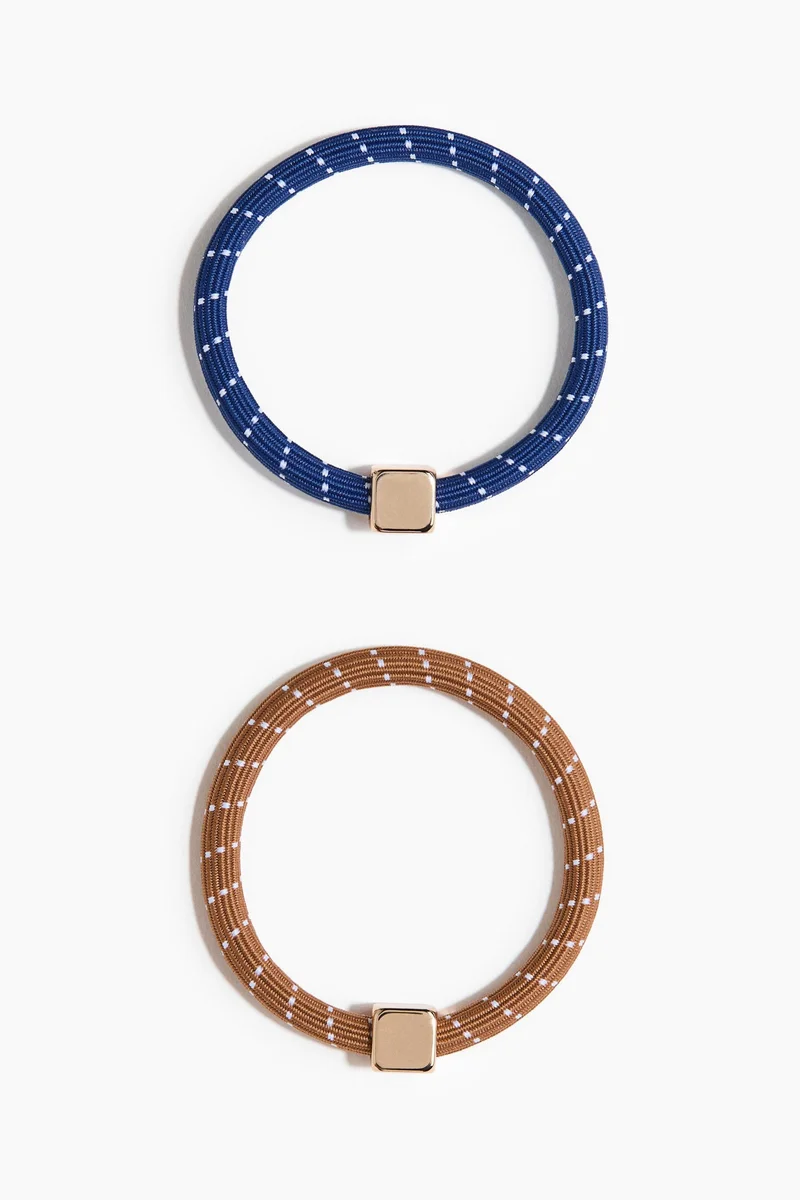 اتش اند ام أربطة شعر - عبوة من قطعتين