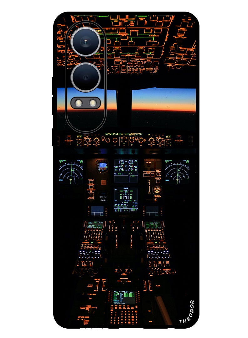 Theodor Protective Case Anti Scratch Shock Proof Bumper Cover For OnePlus Nord CE4 Lite cockpit_panel_display - Image 1