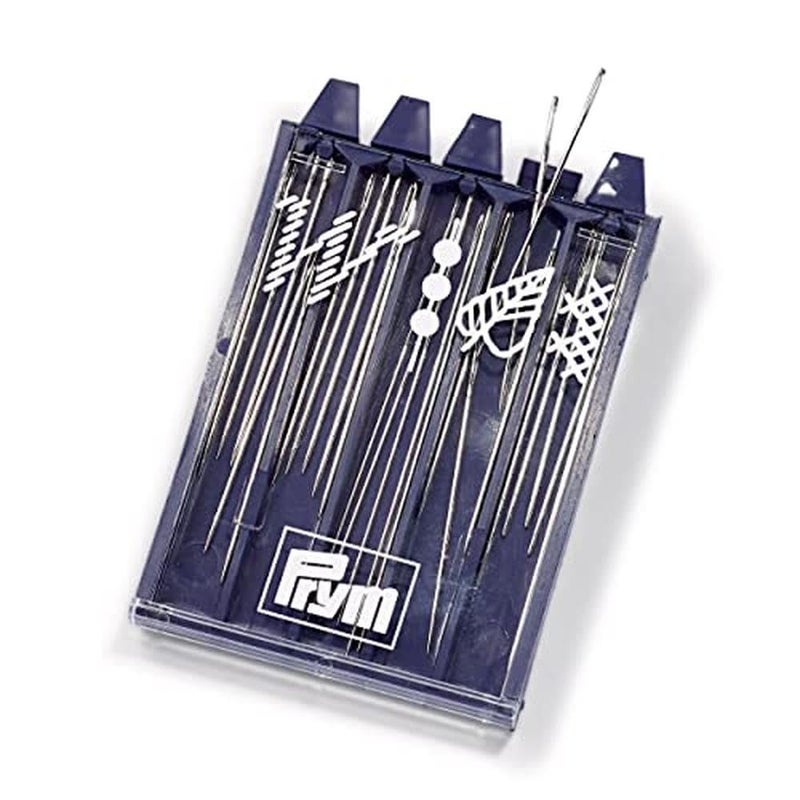 Prym Embroidery and Sewing Needles Assortment, 25 pc,Silver