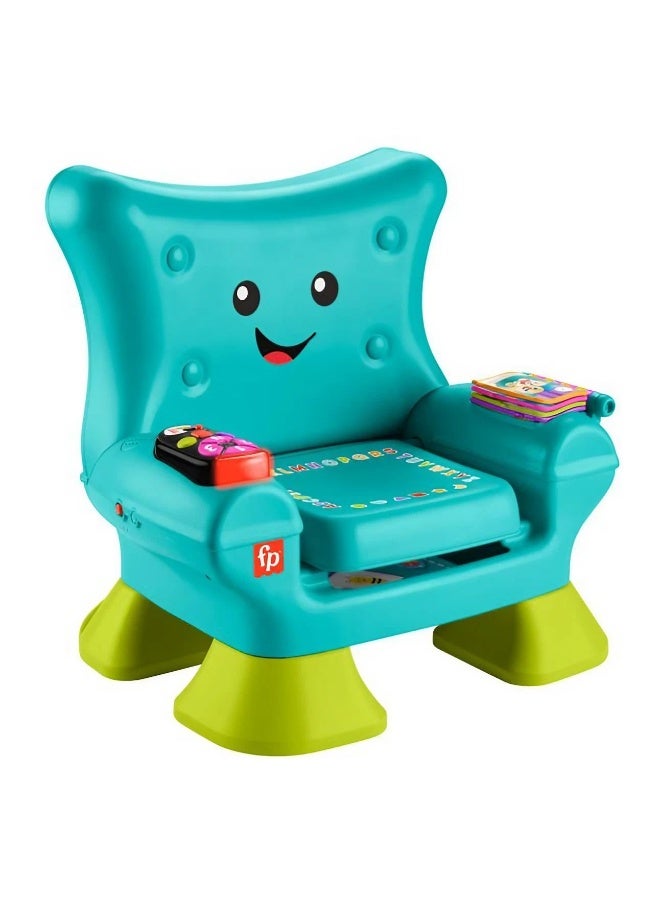 Fisher-Price كرسي إلكتروني تعليمي ذكي من فيشر-برايس (39 × 41 سم) مع ضحك وتعلم - Image 2