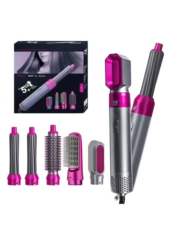 Hair Dryer Brush, 5 in 1 Hot Air Styler, 1000W - Image 2