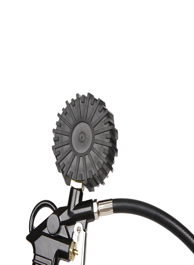 Tyre Inflator With Dial Gauge Vehicles Air Compressor - Image 4