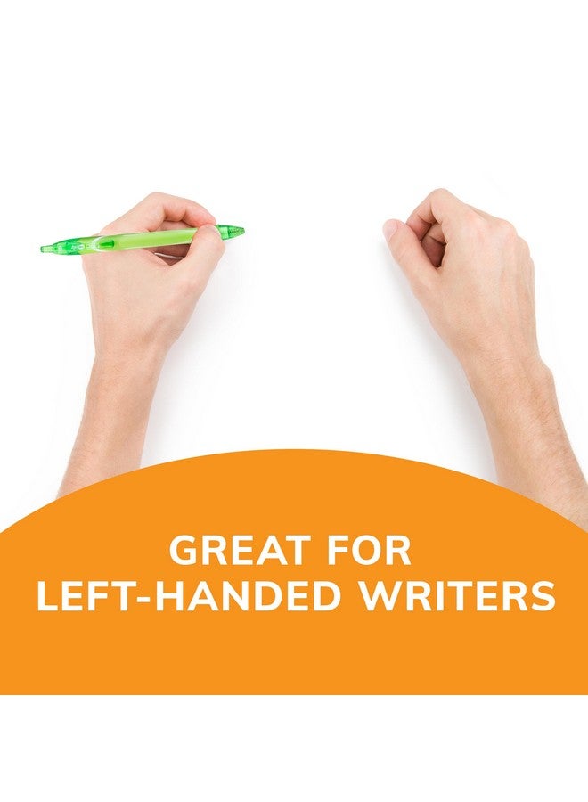 بيك أقلام جل سريعة الجفاف من Gelocity بألوان متنوعة (قد تختلف الألوان)، رأس متوسط (0.7 مم)، عبوة من 12 قلمًا، أقلام جل قابلة للسحب مع قبضة كاملة مريحة - Image 4