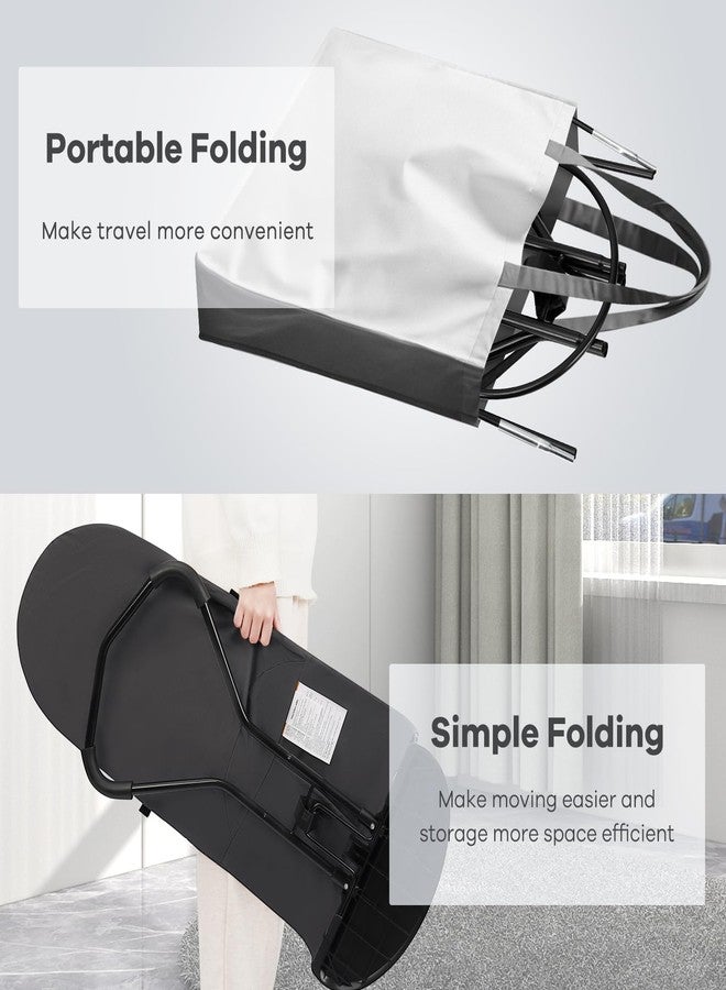HKAI Baby Bouncer, Portable Baby Bouncer Seat for Babies 0-18 Months, 100% Cotton Fabrics, 3 Modes of use with Rocker and Stationary Options, Infant Rocker Chair with Hanging Toys-Dark Grey - Image 5