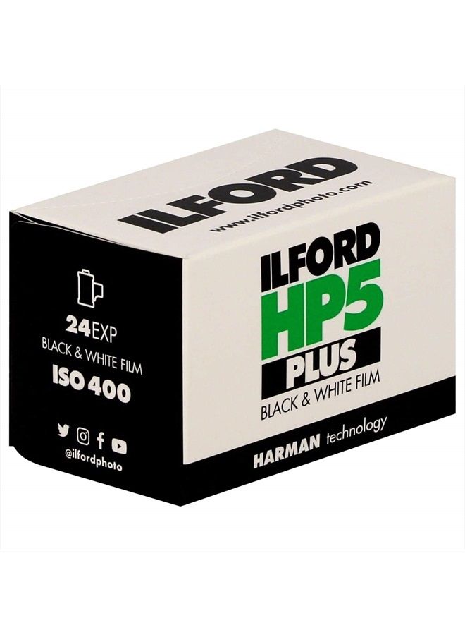 Ilford HP5 بلس، فيلم طباعة بالأبيض والأسود، 135 (35 مم)، ISO 400، 24 تعريض (1700646) - Image 1