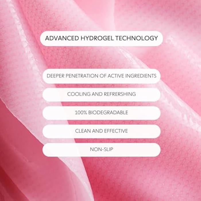 LOOPS DOUBLE TAKE - Hydrogel Korean Face Mask - Calms & Soothes Skin’s Surface - Helps Refine Pores - For All Skin Types - Gifts for Women, Stocking Stuffer - 5 pc - Image 5